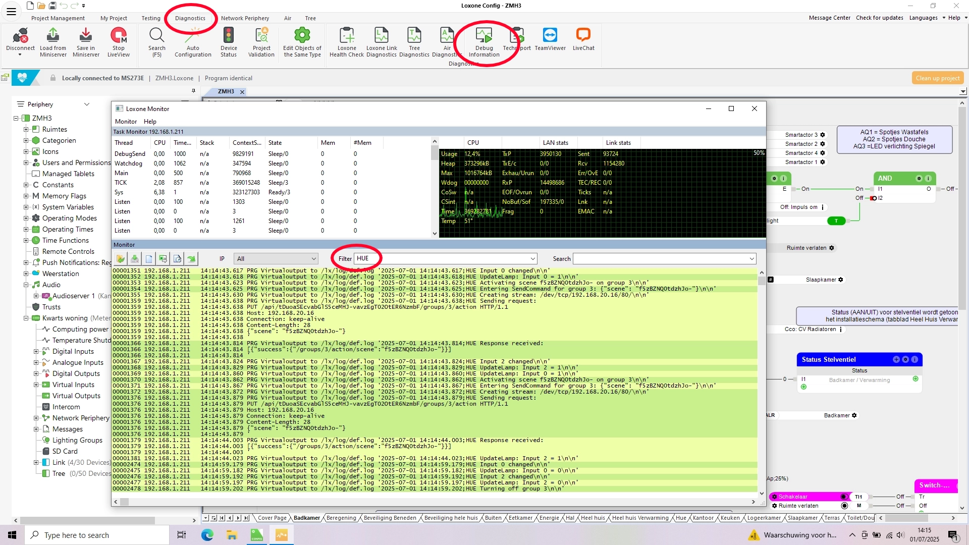 Lighting Controller Setup